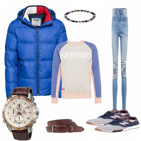 Rot Accessoire Gürtel Tom Tailor Denim kombinieren