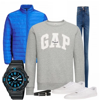 Party Outfits mit Grau Sneaker Nike Sportswear "Ideally"