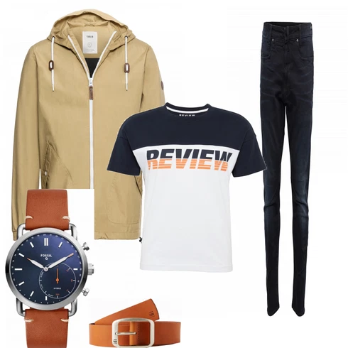 Orange Gürtel G-Star Raw kombinieren