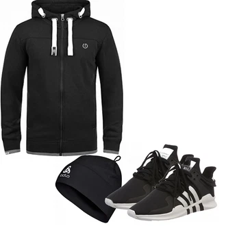 Outfit mit Blau Hut Odlo "ISOLID"
