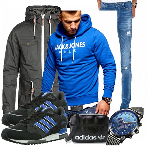 Blau Overall Amaci&Sons kombinieren