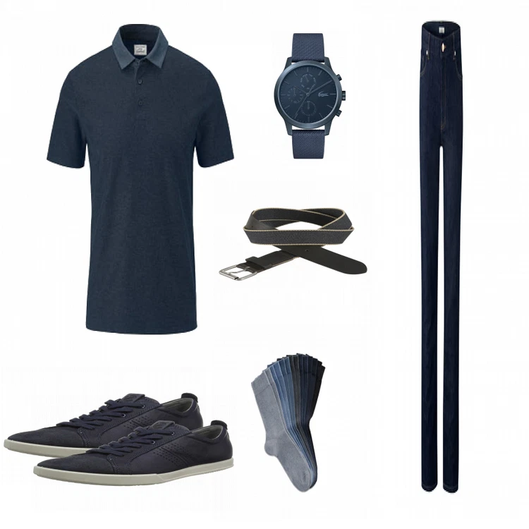 Jacquard Poloshirt