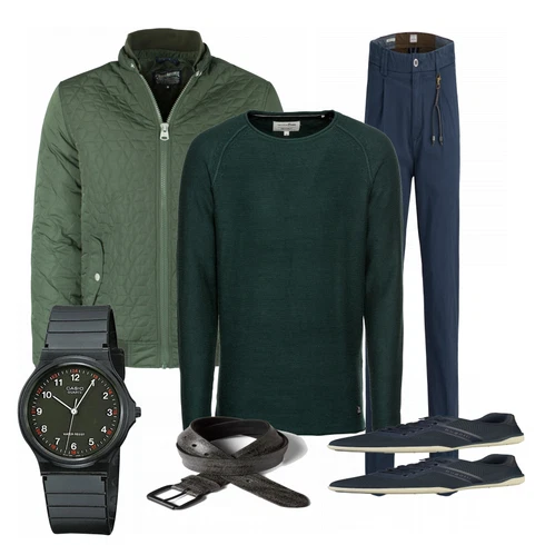 Schwarz Accessoire Gürtel Tom Tailor Denim kombinieren