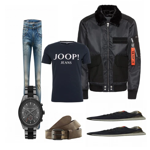 Schwarz Große Größe JOOP! kombinieren