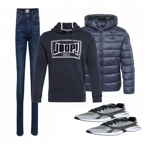 Schwarz/Blau Jeans Only & Sons kombinieren