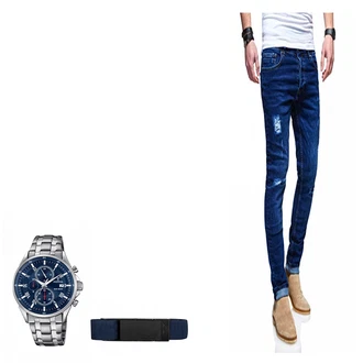 Outfit mit Blau Salewa "JR5"