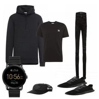 Outfit mit Blau Unkategorisiert Tigha "JUIK"