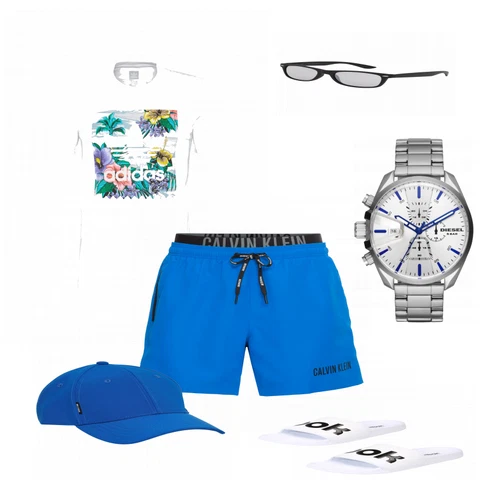 Weiß Sandalen mandarina duck kombinieren