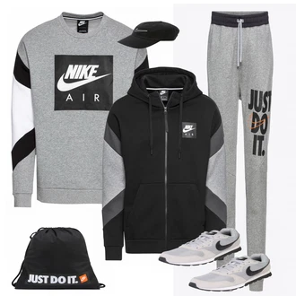 Outfit mit Sneaker Nike Sportswear "JustDoIt"