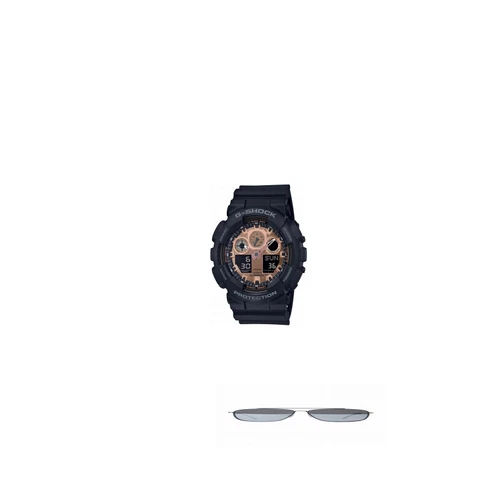 Rosa Accessoire Uhr Casio kombinieren
