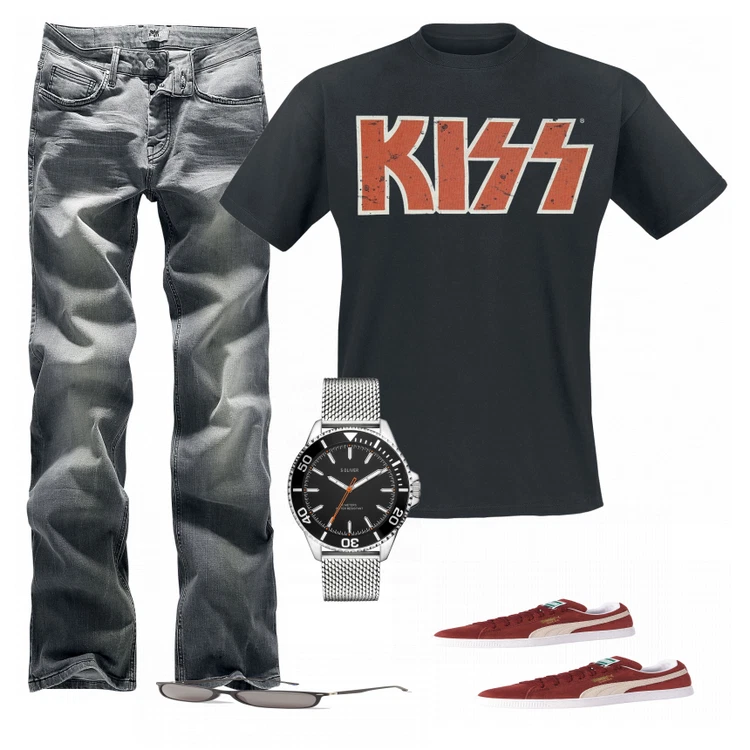 Kiss shirt