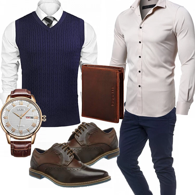 Klassisches Outfit