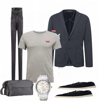 Business Outfits mit Mischfarben Sneaker SCOTCH & SODA "Klassisches Outfit"