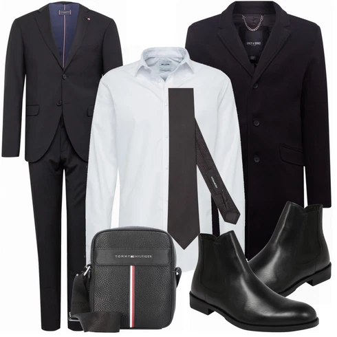 Grau/Weiß Casual Hemd Only & Sons kombinieren