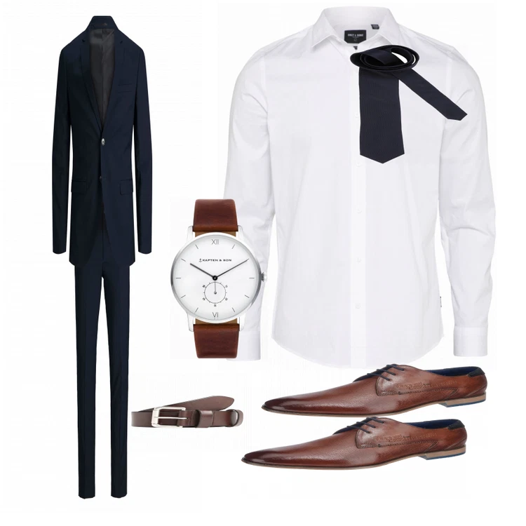 Klassisches Outfit