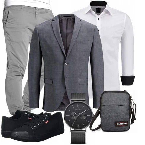 Weiß Accessoire J'S FASHION kombinieren