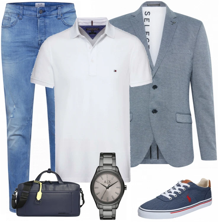 Klassisches Outfit
