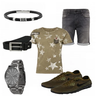 Outfit mit Schmuck "Known"