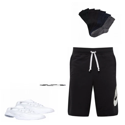 Schwarz Hemd Nike Sportswear kombinieren