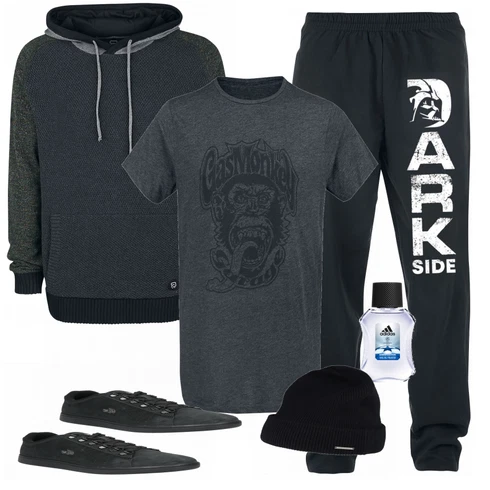 Lila Accessoire Adidas kombinieren
