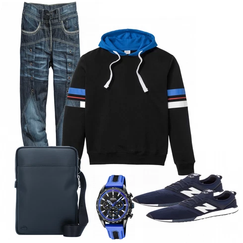 Blau Sportschuh New Balance kombinieren