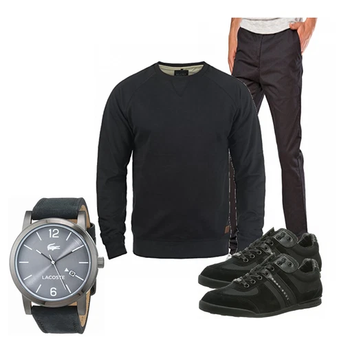 Blau Overall Blend kombinieren