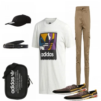 Outfit mit Gelb Sneaker "Lebba"