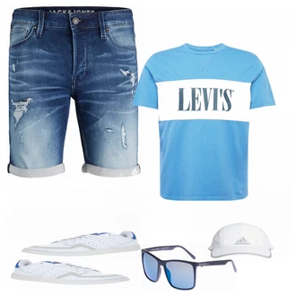 Outfit mit Hut Adidas Performance "Leichtes Outfit"