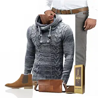 Hochzeitsgast Outfits Elegant mit Grau Unkategorisiert Leif Nelson "LEIF NELSON"Look: Business, Casual, Chill, Premium, Stil, Dad, Moderne, Coole, Classic, Elegant