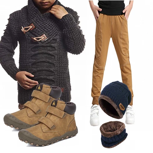 Blau/Braun Hut/Winter Parka, Braun Trachtenmode/Winter Parka Putu kombinieren