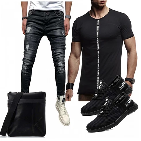 Schwarz Trachtenmode Calvin Klein kombinieren
