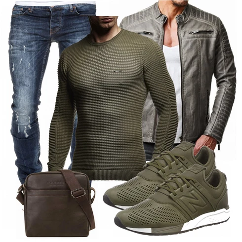 Grün Trachtenmode New Balance kombinieren