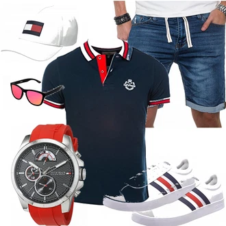 Outfit mit Rosa Overall HAWKERS "LightsOn"