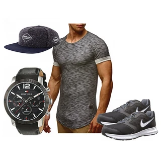 Outfit mit Blau Schuh Nike "Liok"