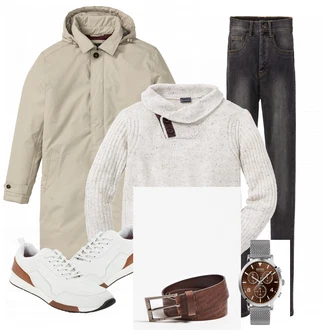 Outfit mit Weiß Sneaker Lloyd "Lloyd"