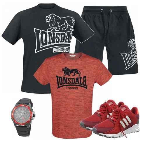 Rot Trachtenmode Adidas kombinieren
