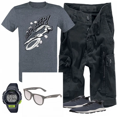Grau Sonnenbrille Camp David kombinieren