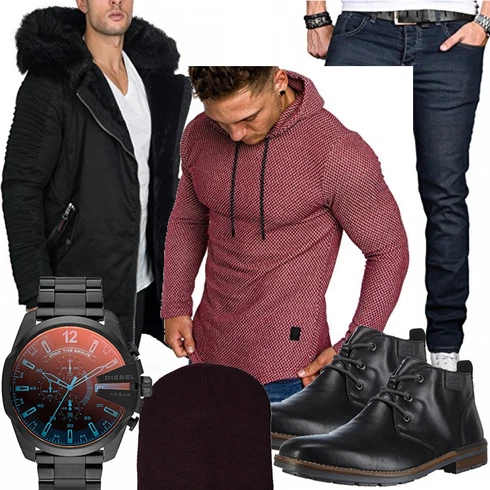 Mischfarben Accessoire Hut Beechfield kombinieren