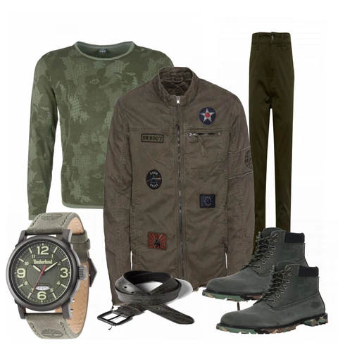 Schwarz Accessoire Gürtel Tom Tailor Denim kombinieren