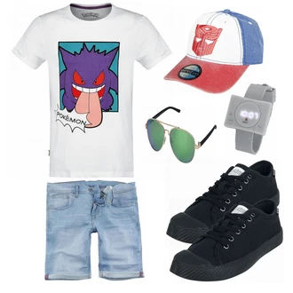 Outfit mit Grau Unkategorisiert Pokémon "Lustiger Look"