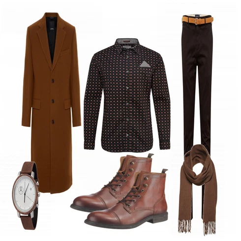 Gelb Schuh Stiefel SELECTED HOMME kombinieren