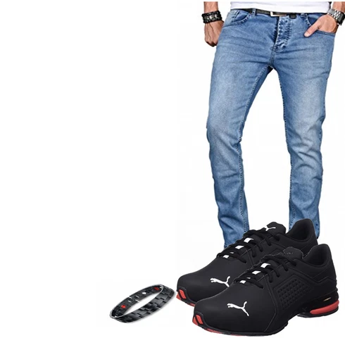 Blau Puma kombinieren