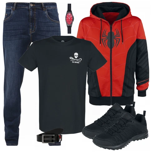 Schwarz Gürtel Tommy Jeans kombinieren