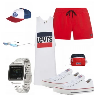 Outfit mit Top Gun "Mamborama"