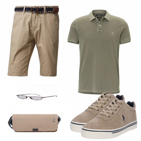 Grün Schuh Sneaker Polo Ralph Lauren kombinieren