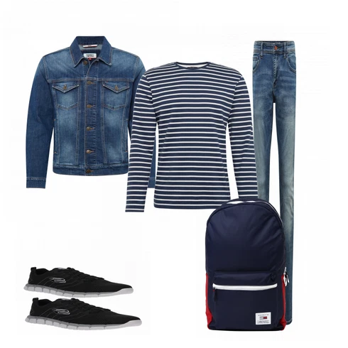 Grau Hoodie Sweatshirt Only & Sons kombinieren