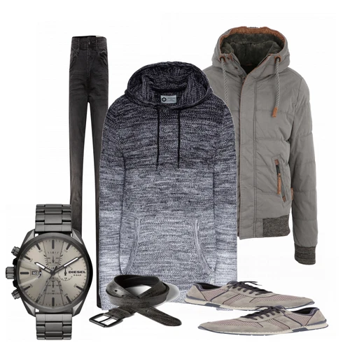 Schwarz Accessoire Gürtel Tom Tailor Denim kombinieren