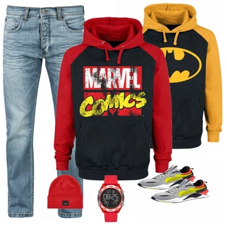 Outfit mit Blau Unkategorisiert Batman "Marvel"