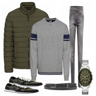 Outfit mit Grau EDC by Esprit "Mavi"