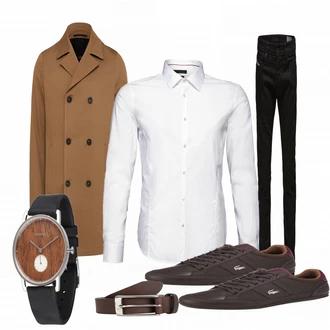 Business Outfits mit Sneaker "Merke"